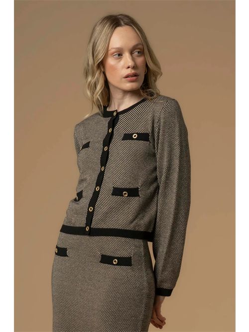 Maglia con tasche e bottoni gioiello KOCCA | ERACLIDE/F0012